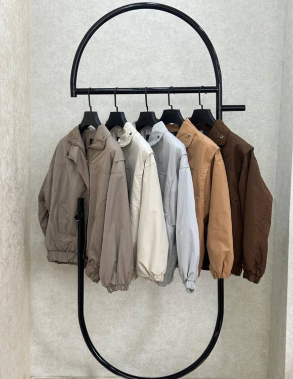 بامبر بارونی زنانه آستر دار جلو زیپ