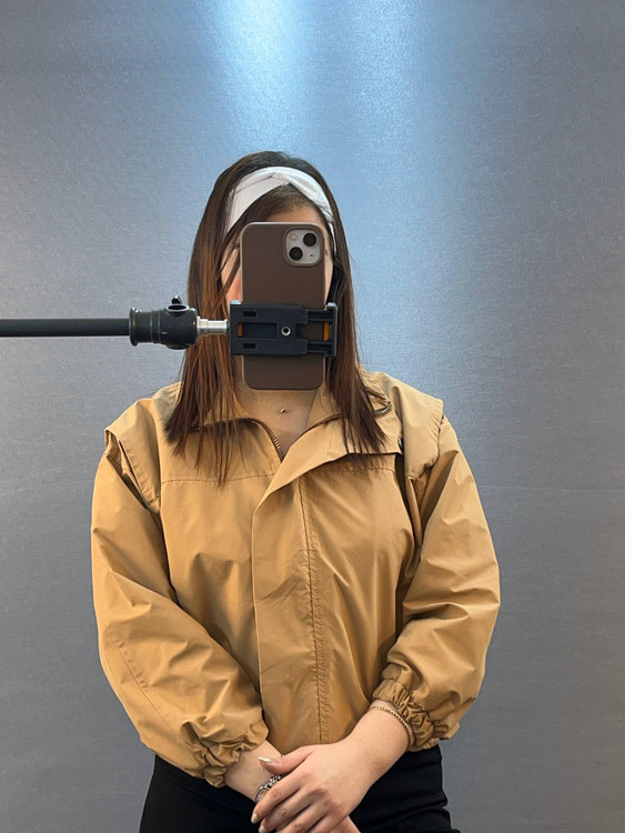 بامبر زنانه پاییزه زمستانه جیب دار