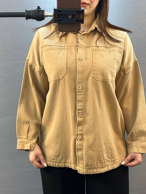 شومیز مانتویی زنانه رنگ بندی متنوع