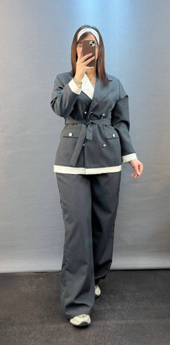 ست زنانه دیپلمات دورنگ خاص و شیک